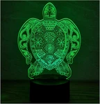 3D Optical Illusion Led Night Light, Boy Girl Kids Baby Sleep Desk Lamp Touch Co. Fixed Price $16.79.
