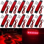 10 Pack Led Rock Strip Lights Waterproof Exterior Interior Car Red. Fixed Price $17.31.