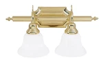 Livex Lighting 1282-02 French Regency Bathroom Vanity Polished Brass. Fixed Price $212.47.