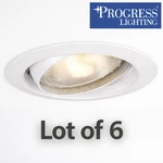 Progress Lighting P8176-28 5IN Recessed Eyeball Trim White PAR30SN E26 Lot Of. Fixed Price $54.99.