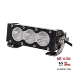 Lightronic Offroad 6" Single Row Led Bar, 6000K Cool White Flood Beam. Fixed Price $59.51.