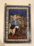 Vintage Design Toscano Glassmasters The Kiss V&a Museum Stained Suncatcher. Fixed Price $28.00.