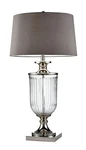 Ore International K-5711 32.5" Amelia Glass Table Lamp, Unknown. Fixed Price $223.60.