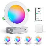 Lepower-tec Sceneshine Smart Recessed Lights 4 Pack. Fixed Price $37.49.