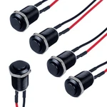 Dmwd 5PCS 12MM Push Button Switch Raised Head On-off Latching, Black. Fixed Price $24.64.