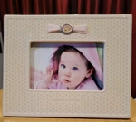 Grasslands Road Little Majesty 4 X 6 Baby Princess Photo Frame Pink Ribbon-new. Fixed Price $5.00.