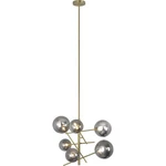 Renwil LPC4315 Laylani 6 Light 28.5 Inch Satin Brass Pendant Ceiling. Fixed Price $427.55.