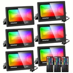 25W Led Rgbw Light Garden Outdoor IP66 Ir Remote Control 1-6 Pcs. Fixed Price $29.99.