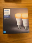 Philips Hue White Ambiance 2X Single A19 Bulbs. Fixed Price $42.00.