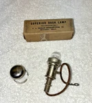 Superior Dash Lamp Nos Vintage Hooded Map Light Single Box. Fixed Price $99.99.