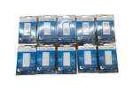 10 Pcs Lutron DVRF-5NS-WH-R Caseta Claro Smart Switch 5A Single POLE/3-WAY White. Fixed Price $489.99.
