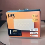 Lifx Smart Switch 120V 60HZ- Pole, Relay- 4 Gang- White Gloss (31D). Fixed Price $24.99.