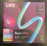 Lifx Flex 800LM 6.5FT Indoor Led Rope Light LFXNEON6.5. Fixed Price $54.95.