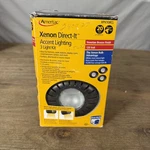 Amertac Xenon Under Cabinet Puck Light Kit Bronze Dimmable Plug-in XPV30RCL. Fixed Price $23.05.