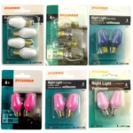 Sylvania Night Light Appliance Bulb Assorted Colors, 7 4WATT. Fixed Price $22.00.