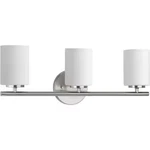 Progress Lighting Replay Collection 22 In. 3-LIGHT Brushed Nickel Vanity. Fixed Price $44.99.