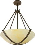 Lighting By Afx CRP418RBMV Carson Multi-volt 4-18 Watt Pendant, Oil-rubbed Accen. Fixed Price $249.00.