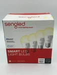 Sengled Alexa Light Bulb, S1 Auto Pairing (pack 4), Soft White (2700K). Fixed Price $18.99.