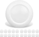 20 Packs 6" Dimmable Led Recessed Disk Light, 900 Lumens, 5000K White. Fixed Price $193.99.
