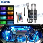 Rgb Multi Function Led Engine Bay Underhood Light Strips Assy W/ Wireless Remote. Fixed Price $32.99.