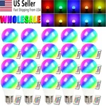 Lot Rgbw Led Light Bulb 16 Color Changing Dimmable E27 Lamp With Remote Control. Fixed Price $9.42.