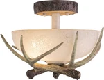 Vaxcel Lighting CF33012 Lodge Semi-flush Indoor Ceiling Noachian Stone. Fixed Price $199.99.