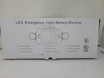 Lit-path Led Combo Emergency Exit Sign 2 Adjustable Head Lights Back Up Battery. Fixed Price $34.99.
