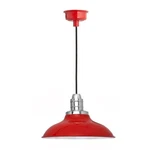 Cocoweb Barn Light 10" Peony Integrated Led 2700K Cherry Red Pendant. Fixed Price $99.99.