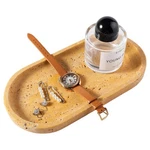 Natural Travertine Tray For Bathroom Vanity, Noble Golden Yellow Mar.... Fixed Price $42.55.