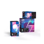 Lifx Bedroom Bundle With 2 Color 800 Lumen Smart Bulb And 40 Led. Fixed Price $276.58.