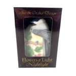 Flowers Of Nightlight Ibis & Orchid Design Chickadee Tested. Fixed Price $14.00.