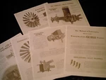 Woodmanse Oil-bath Windmill Trade Literature & Diagrams. Fixed Price $10.50.