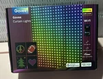 Brand New Govee H70B1AA1 Rgbic Curtain Lights - Multicolor 520 Led. Fixed Price $70.00.