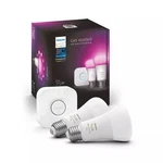 Philips Hue 2PK A19 Led Starter Kit With Bridge Color. Fixed Price $60.99.