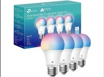 Tp-link Kasa Smart KL125P4 Multicolor Full Changing Wi-fi Led Bulbs Pack. Fixed Price $18.98.