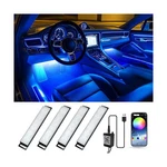 Honalia Interior Car Lights, 4PCS Led With Music Mode And Scene Op.... Fixed Price $26.59.