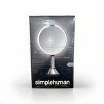 Simplehuman 8 Round Sensor Make-up Mirror 5X Cordless Stainless Steel ST3052. Fixed Price $129.97.