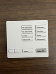 Lutron HQR-T15RL Homeworks Qs 8-BUTTON Tabletop Keypad. Fixed Price $125.00.