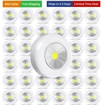 36 Pcs Push Tap Light 2.68" Mini Night Touch Led Puck Lamp Wireless Portable .... Fixed Price $70.10.