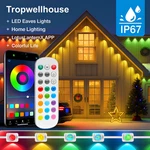 100FT Permanent Outdoor Rgb Led House Lights Smart App Control IP67. Fixed Price $109.99.