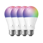 Smart Color Bulb Zigbee A19 Rgbcw 2700K-6500K 800 Lumens 4 Pack Thirdreality. Fixed Price $51.99.