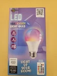 Ledeez Multicolor Light Bulb With Remote Control 16 Bright Colors 4 Modes. Fixed Price $9.00.