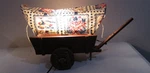 Vintage Covered Wagon Table Lamp Western Americana Pioneer Cowboy. Fixed Price $34.95.