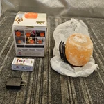Himalayan Glow 942BC Natural Aroma Therapy Hand Carved Crystal Salt Lamp. Fixed Price $22.49.