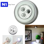 3 Led Touch Push On Off Self-stick Click Battery Operated. Fixed Price $5.99.