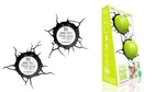 3D Light Fx Deco Tennis Ball With Crack Sticker - New. Fixed Price $19.99.