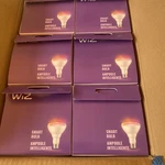 Pack Of Wiz 65W BR30 Color Led Smart Bulb -indoor- Wi-fi. Fixed Price $39.99.