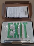 Lithonia Ecbg Led M6 Exit Sign White Thermoplastic Housing. Fixed Price $69.00.