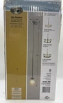 Hampton Bay Mini Pendant Brushed Nickel Frosted Glass Light 1001409296 (gr). Fixed Price $24.93.