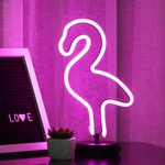 Bolylight Led Neon Sign With Base Night Glowing Decorative Table Lam. Fixed Price $6.00.